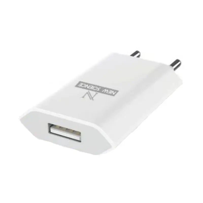 NEW SCIENCE CARICATORE DA RETE FISSA 1 USB 2.4A