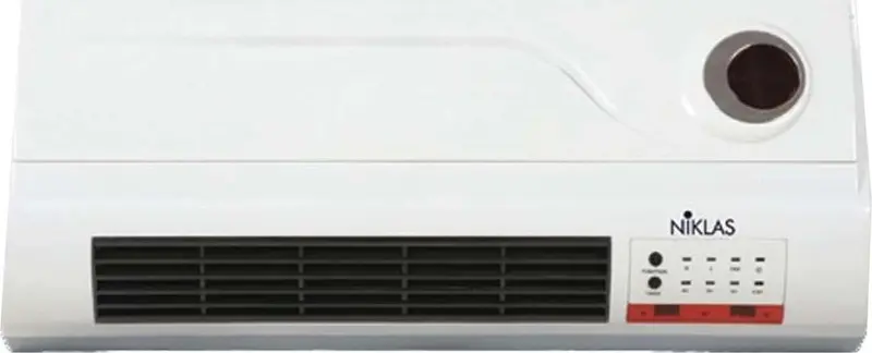NIKLAS COMFORT TERMOVENTILATORE PTC 2000W CON TELECOMANDO