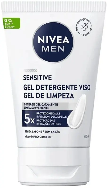 NIVEA MEN SENSITIVE GEL DETERGENTE VISO 100ML