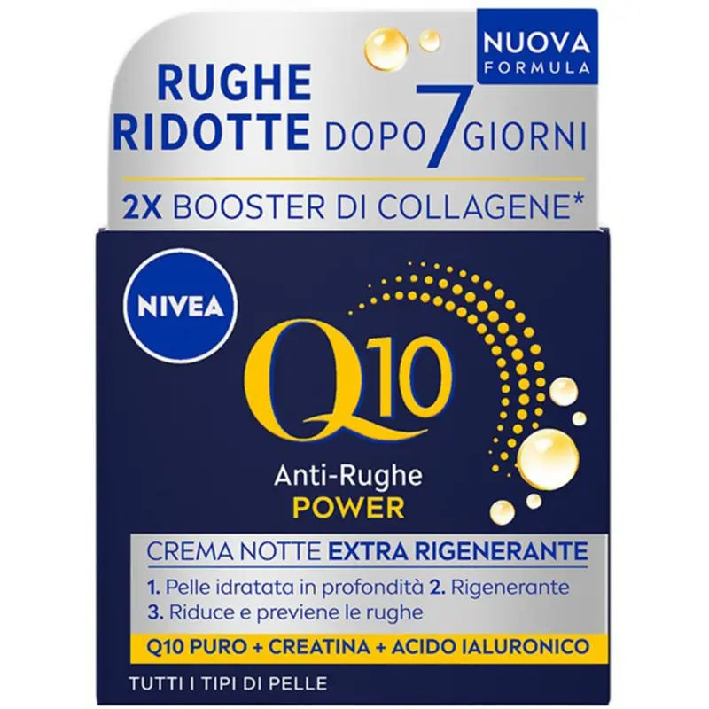 NIVEA Q10 POWER ANTI-RUGHE CREMA NOTTE EXTRA RIGENERANTE 50ML