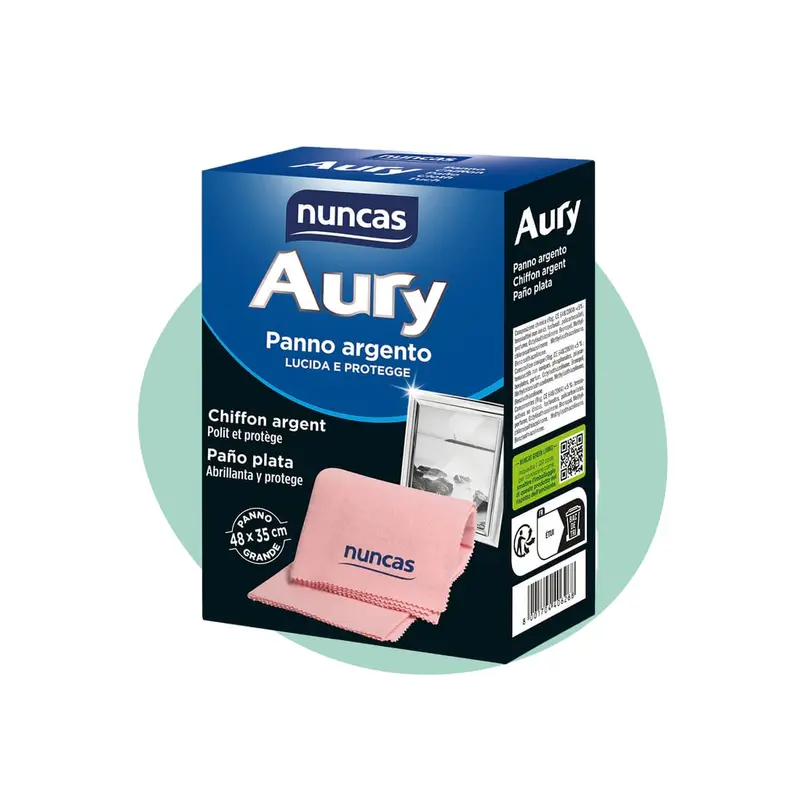 NUNCAS AURY PANNO ARGENTO LUCIDA E PROTEGGE CM.48X35 1PZ