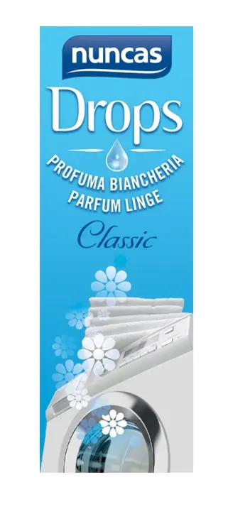 NUNCAS DROPS PROFUMA BIANCHERIA 100ML CLASSIC