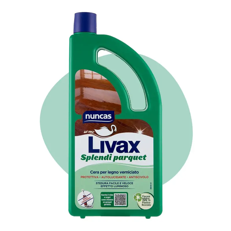 NUNCAS LIVAX 1L SPLENDI PARQUET CERA PER LEGNO VERNICIATO
