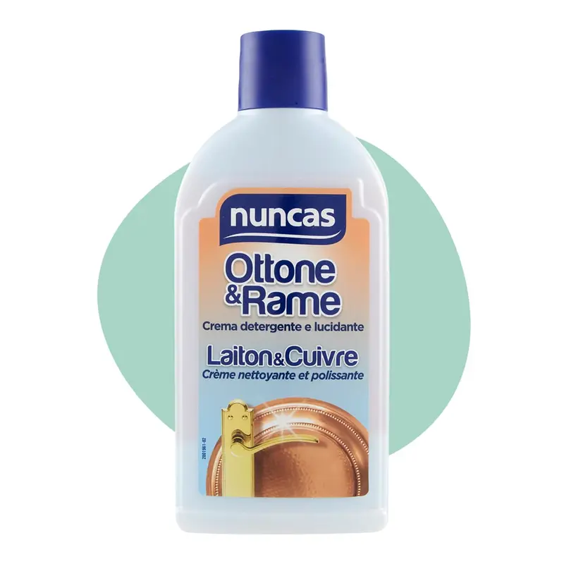 NUNCAS OTTONE & RAME CREMA DETERGENTE E LUCIDANTE 250ML