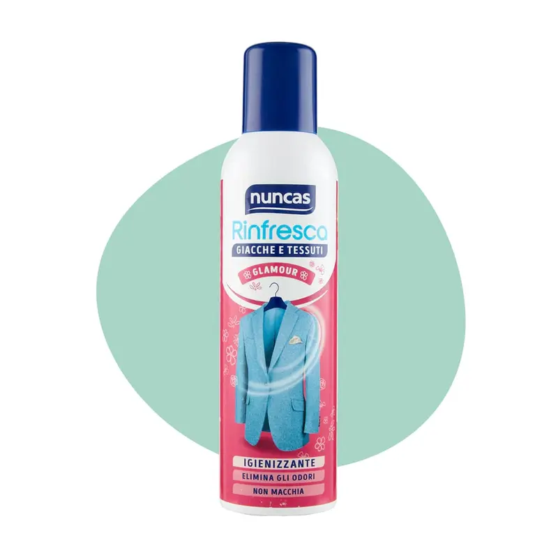 NUNCAS RINFRESCA GIACCHE E TESSUTI SPRAY 250ML GLAMOUR