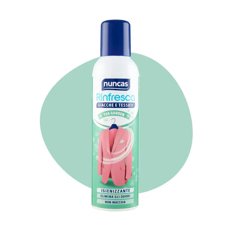 NUNCAS RINFRESCA GIACCHE E TESSUTI SPRAY 250ML TEA GARDEN