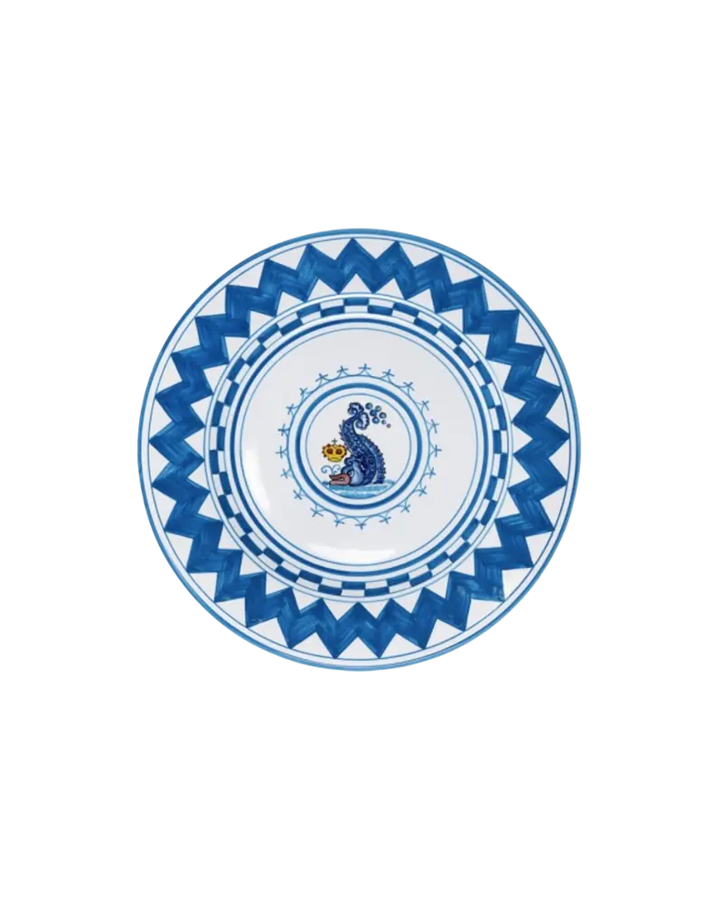 Onda Light Blue Imperial Plate Set