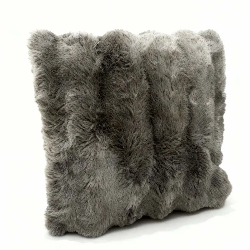 Owen cuscino arredo - Cuscino arredo in eco pelliccia