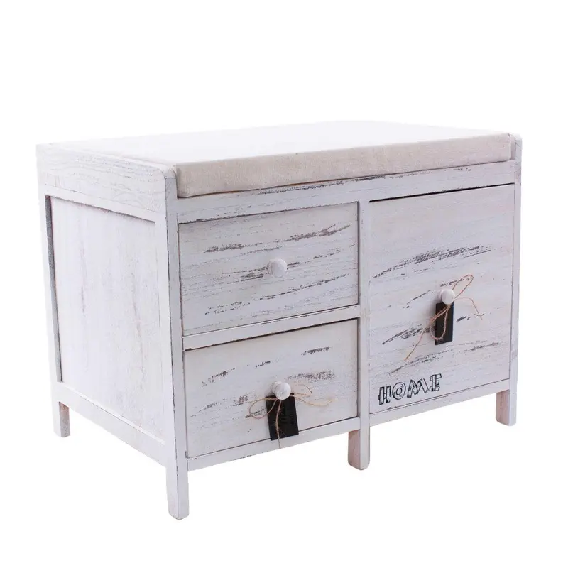 Panca in paulownia "Home" 60X40H45