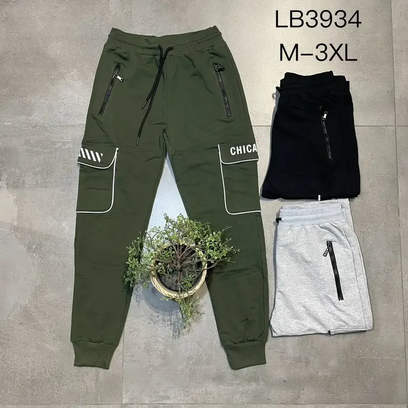 Pantaloni Jogger Uomo Cargo Multi-Tasca (Street Style)