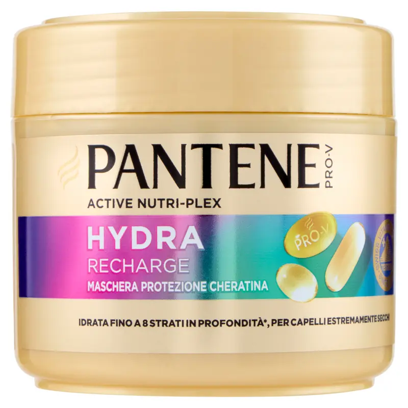 PANTENE MASCHERA CAPELLI 300ML ACTIVE NUTRI-PLEX HYDRA RECHARGE PROTEZIONE CHERATINA