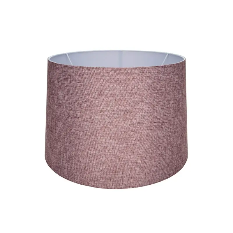 Paralume Deco MDL3012 in PVC effetto tessuto rosa