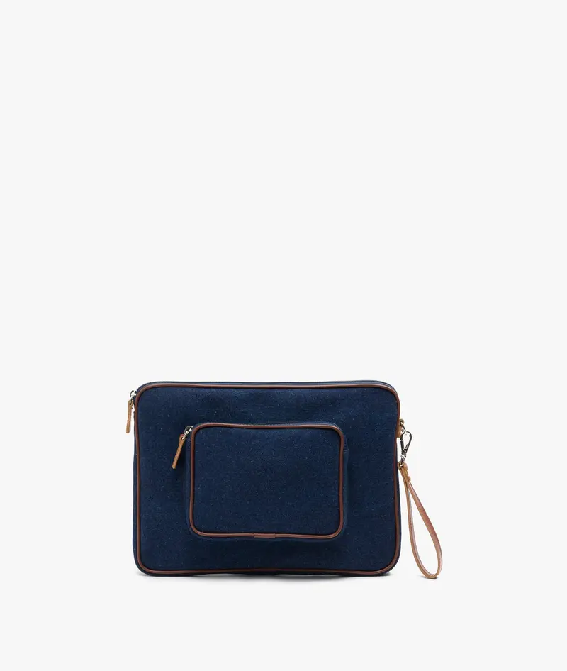 PC Laptop Bag Dark Denim