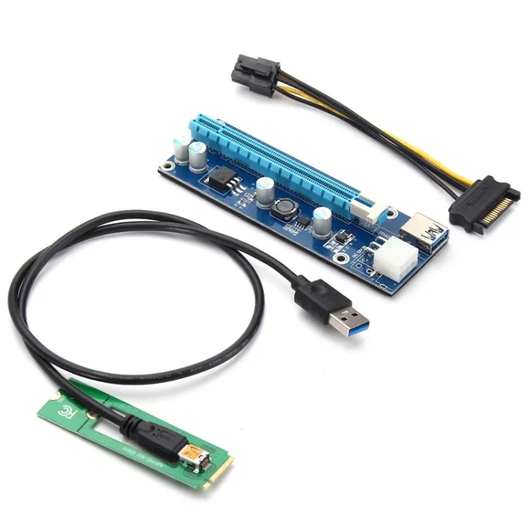 PCE164P-N03 VER006C Mini PCI-E 1X To 16X Riser For Laptop External Image Card, Spec
