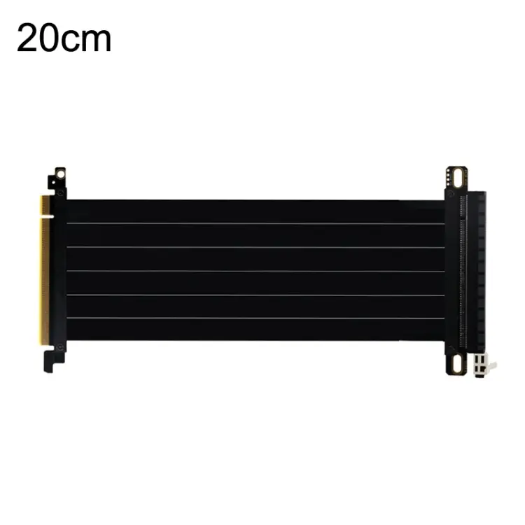 PCI-E 3.0 16X 180-degree Graphics Card Extension Cable Adapter Cable, Length