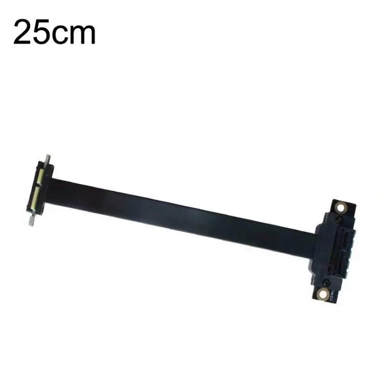 PCI-E 3.0 1X 90 Degrees Graphics Card / Wireless Network Card Extension Cable, Cable Length