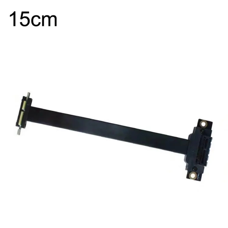 PCI-E 3.0 1X 90 Degrees Graphics Card / Wireless Network Card Extension Cable, Cable Length