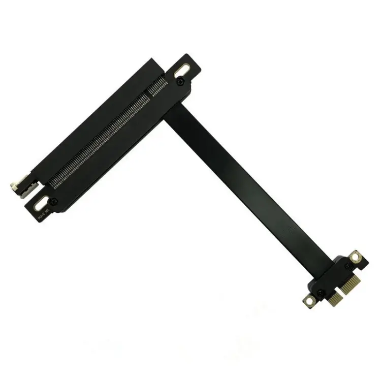 PCI-E 3.0 1X to 16X 180 Degree Graphics Card Extension Cable, Length