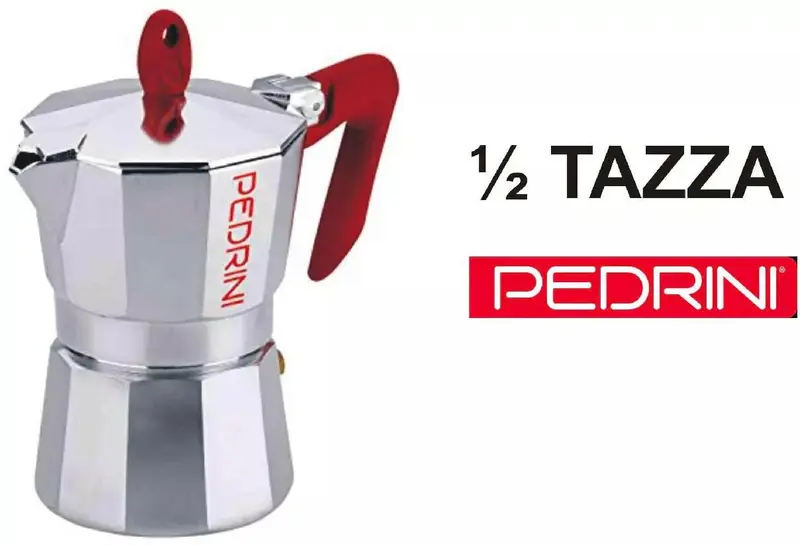 PEDRINI CAFFETTIERA BRILLANTATA 1/2 TAZZA 9080