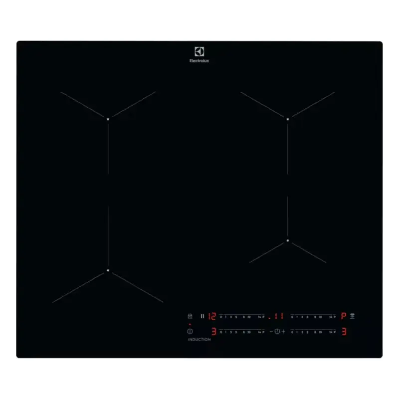 Piano cottura ad induzione Electrolux CIL61443C 4 zone 60 cm. con tecnologia Hob2Hood® nero