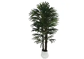 Pianta ornamentale Fan Palm 140 cm. 400 foglie con vaso