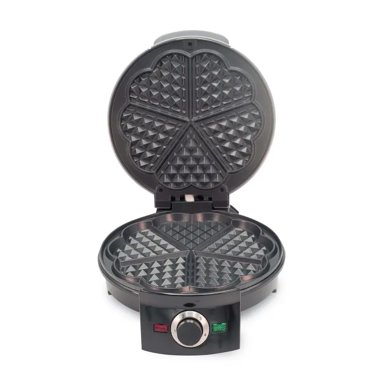 Piastra elettrica per waffle tonda