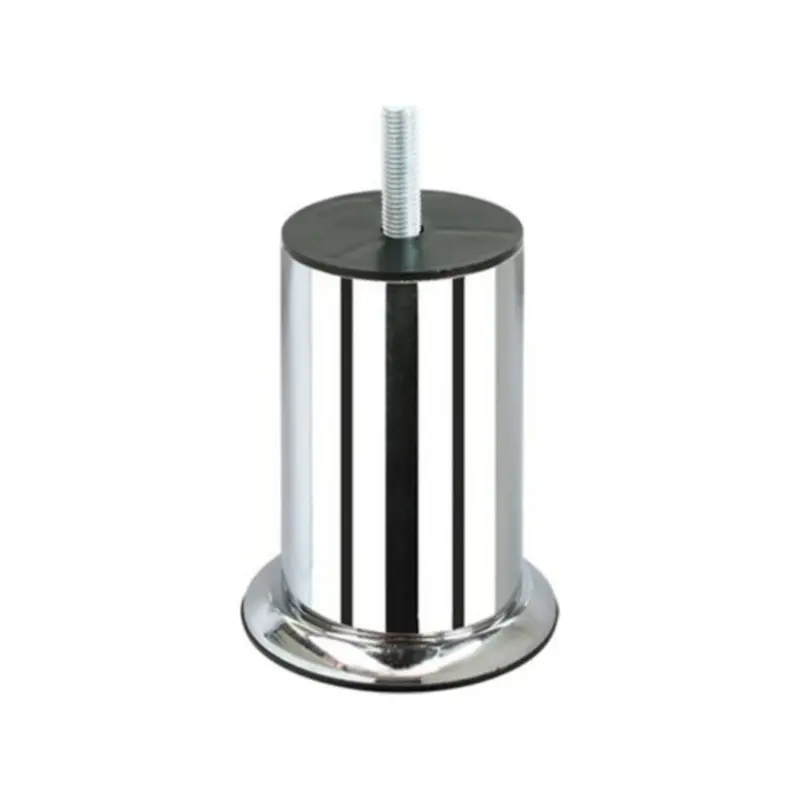 Piede metallo cromato h 10 diametro 5,1 Y468CR