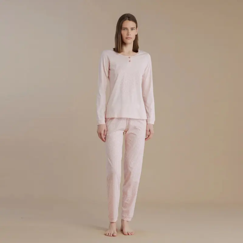 Pigiama donna manica lunga e pantalone lungo - FA9006AB