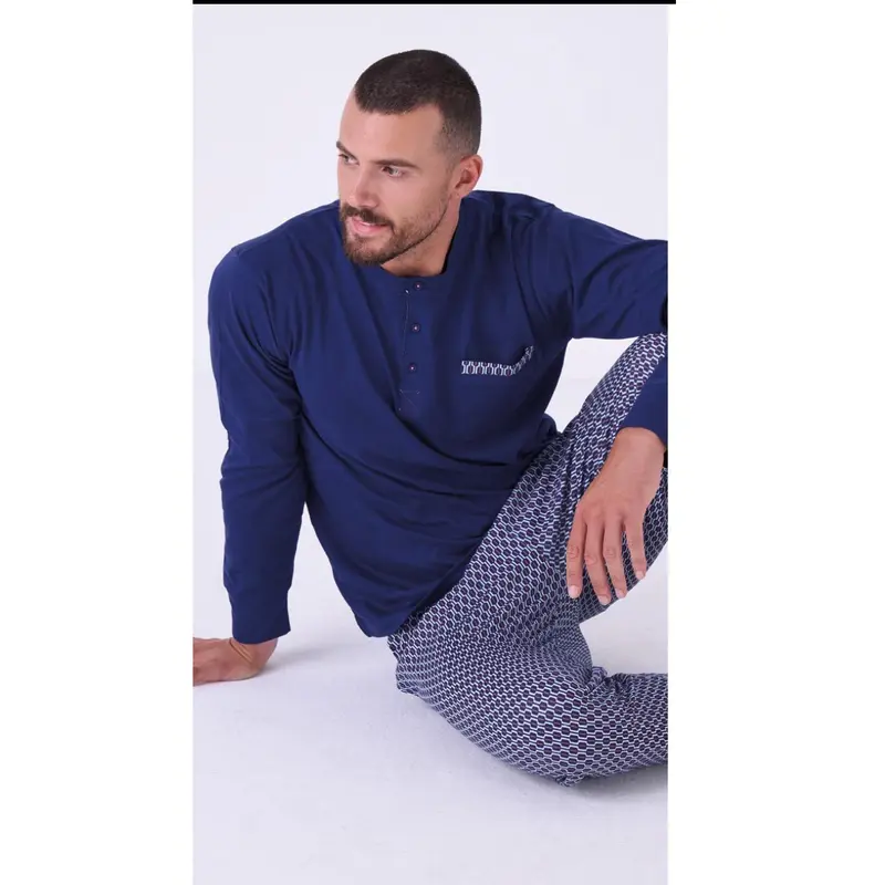 Pigiama uomo manica lunga e pantalone lungo - 3076L
