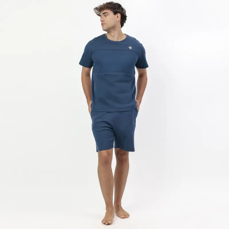 Pigiama uomo mezza manica pantalone corto - 64794-0