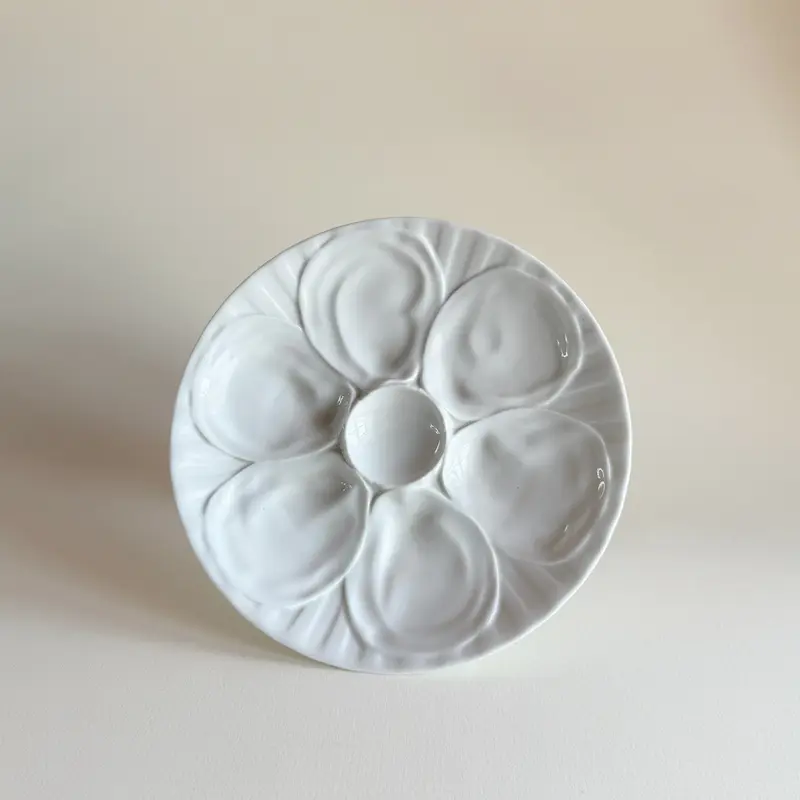 Pillivuyt Porcelain Oyster Plate
