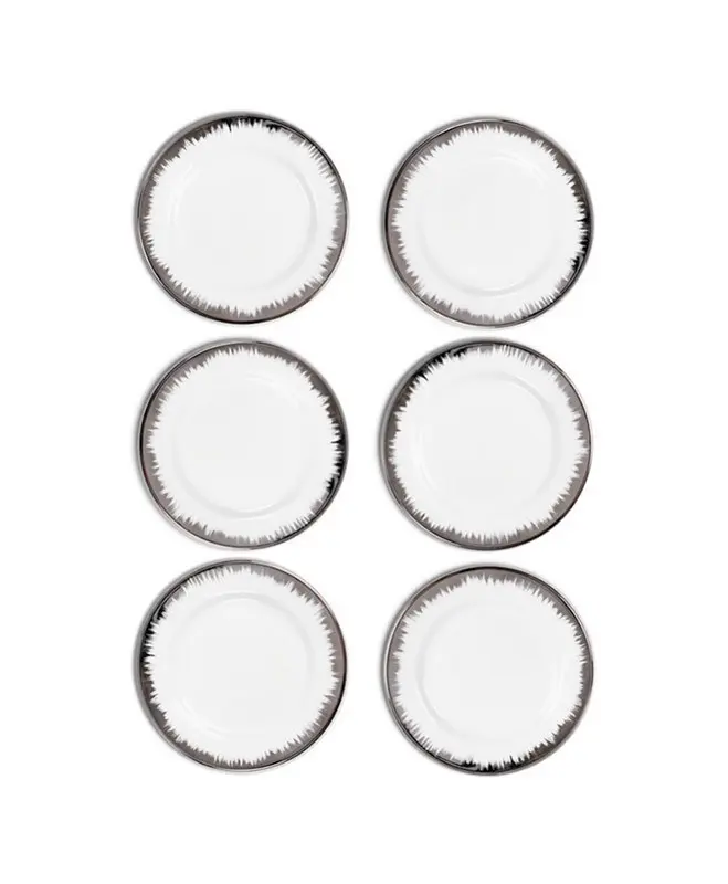PLATINUM ECLIPSE DESSERT PLATES