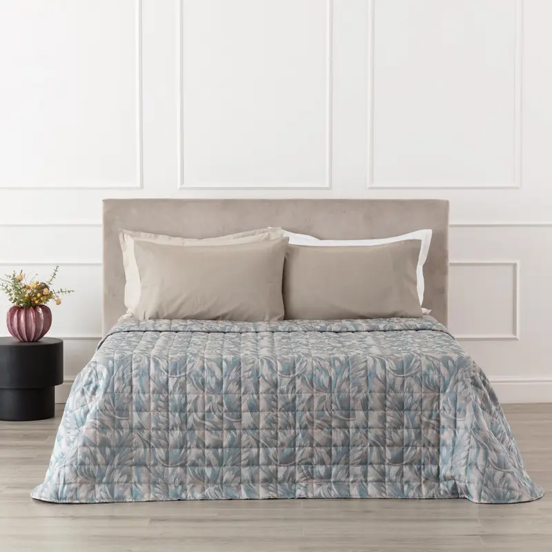 Pliumea Trapuntino Matrimoniale in tessuto jacquard