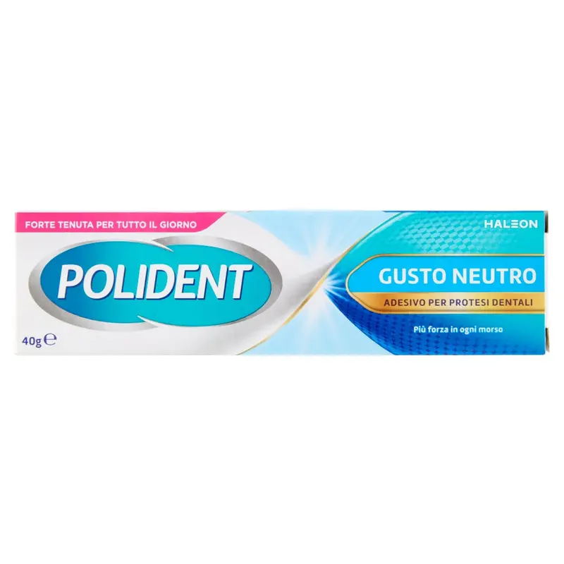 POLIDENT ADESIVO PROTESI DENTALE 40G GUSTO NEUTRO