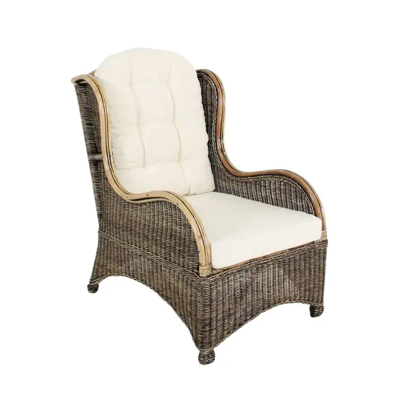 Poltrona in vimini "Mercado" 73X85H105