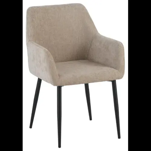 POLTRONA SHIRLEY IN TESSUTO BEIGE