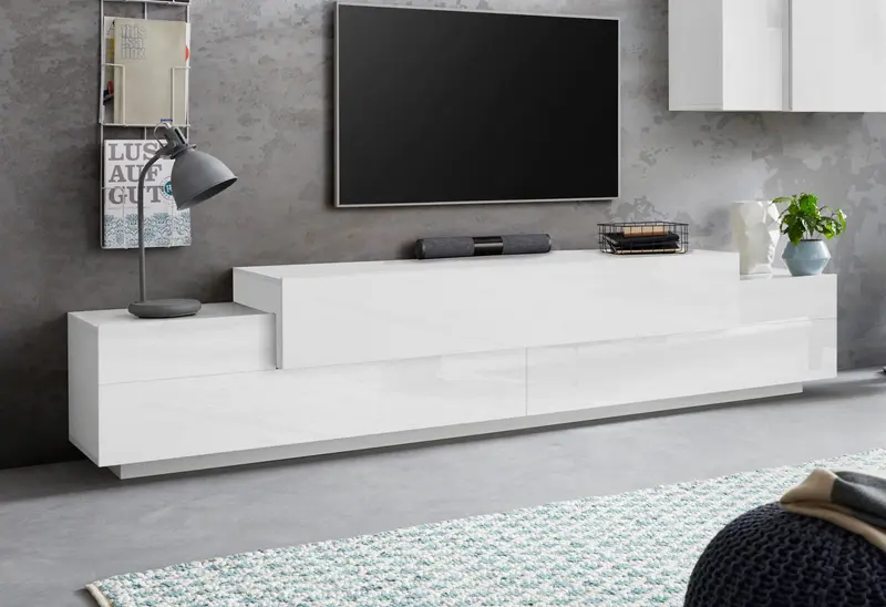 Porta TV CORO 240 cm 3 ante a ribalta | Web Furniture
