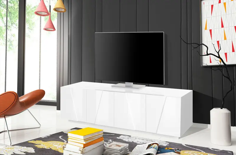 Porta tv PING 160 cm 4 ante battenti