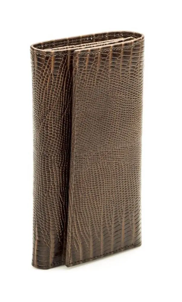 Portachiavi marrone 7,5x12