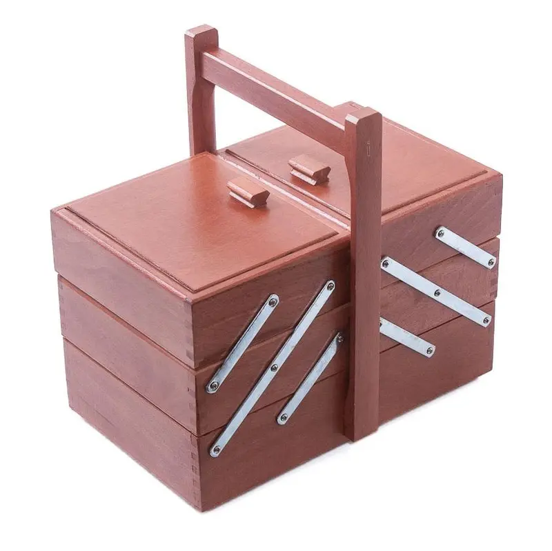 Portacucito in faggio noce 29X17H18/28