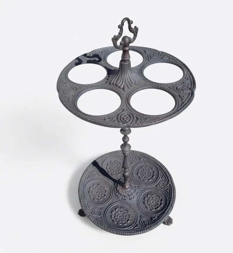Portaombrelli in ottone massiccio ossidato