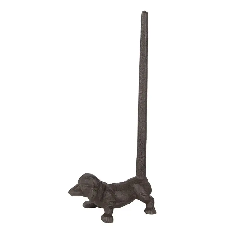 Portarotolo per la cucina Cane 14x8x30 cm