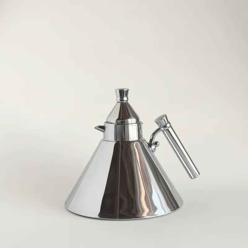 Prandelli Stainless Steel Kettle | 1980s · Italy