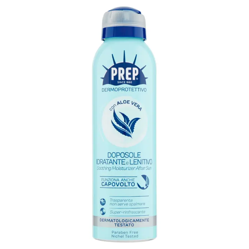 PREP DOPOSOLE SPRAY IDRATANTE E LENITIVO 150ML CON ALOE VERA