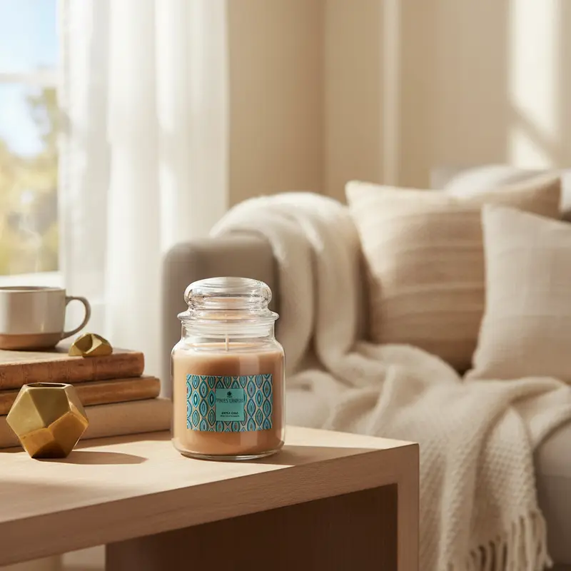 Price’s Candles Apple Chai – Candela Profumata in Giara Media 375 g
