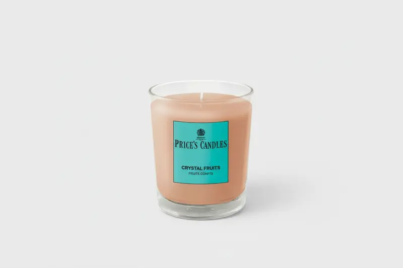Price’s Candles Crystal Fruits – Candela Profumata Fruttata in Bicchiere 170 g