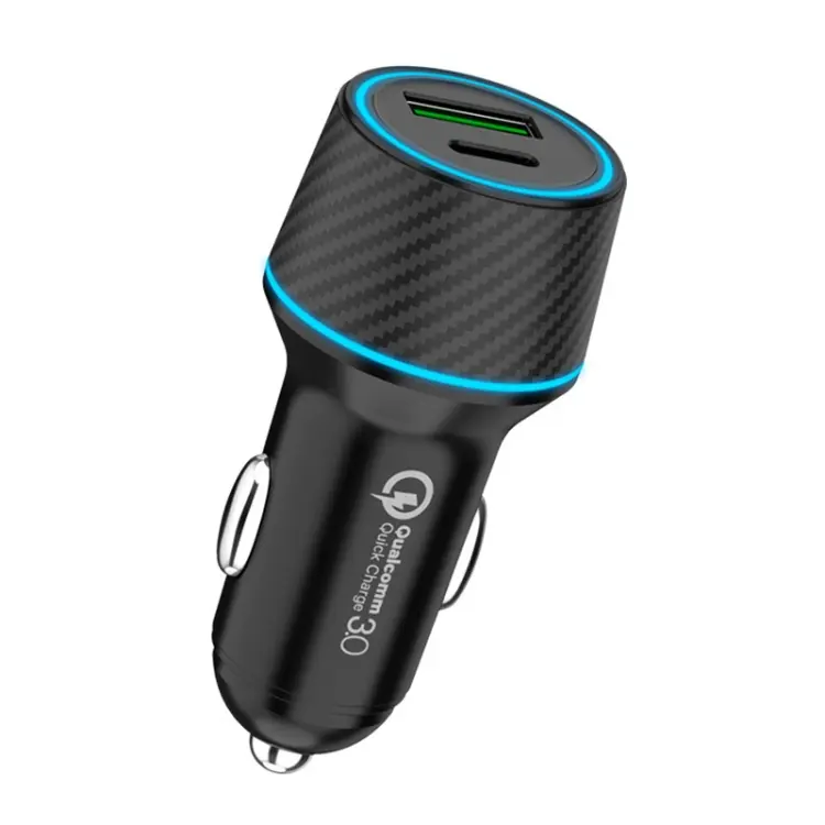 QIAKEY Dual Fast Charging Charger One To Two Cigarette Lighter, Size
