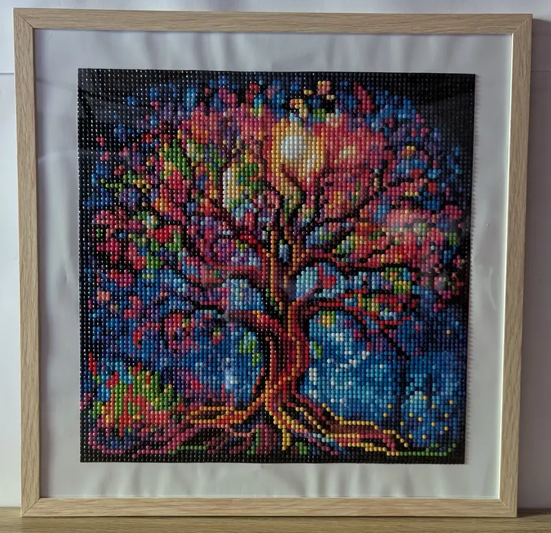 Quadro Artigianale Albero della Vita
