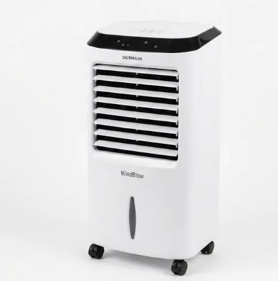 Raffrescatore Evaporativo Wind Blow 65W con Display LED e Funzione Ionica | Con Telecomando, Funzione Ionica, Display LED, 65 Watt, Uso Domestico