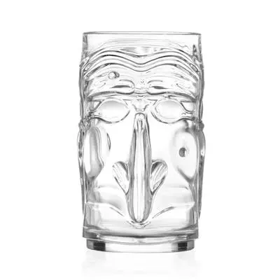 RCR -Confezione quattro bicchieri tiki pulcinella